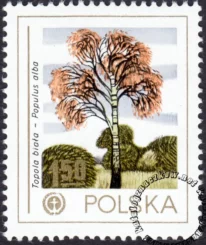 Ochrona środowiska - drzewa znaczek numer 2424