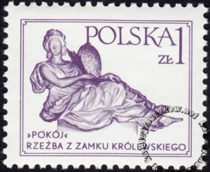 Arcydzieła sztuki - rzeźba Pokój znaczek numer 2430