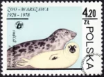 50 lecie warszawskiego ZOO znaczek numer 2441