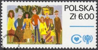 Międzynarodowy Rok Dziecka znaczek numer 2459