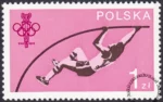 60 lecie Polskiego Komitetu Olimpijskiego znaczek numer 2465