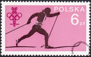 60 lecie Polskiego Komitetu Olimpijskiego znaczek numer 2467