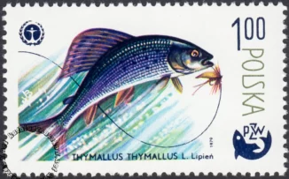 100 lat wędkarstwa polskiego znaczek numer 2472