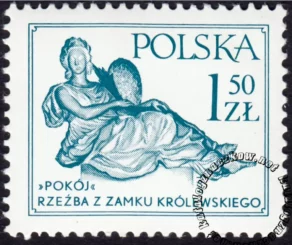 Arcydzieła sztuki - rzeźba Pokój znaczek numer 2478