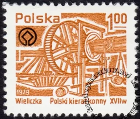 Kopalnia soli w Wieliczce znaczek numer 2490