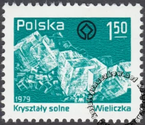 Kopalnia soli w Wieliczce znaczek numer 2491