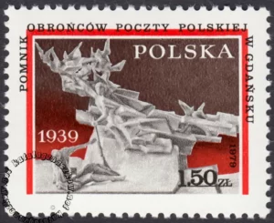 40 rocznica napaści Niemiec hitlerowskich na Polskę znaczek numer 2497