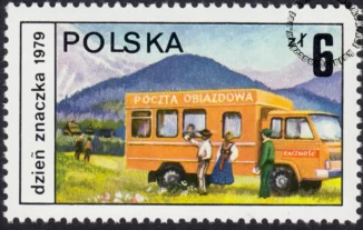 Dzień Znaczka - postęp pocztowy znaczek numer 2506