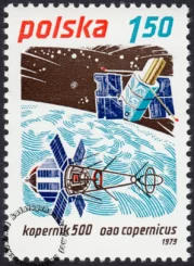 Badanie kosmosu znaczek numer 2512