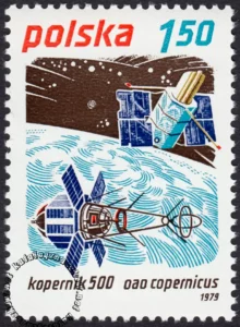 Badanie kosmosu znaczek numer 2512