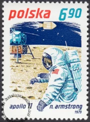 Badanie kosmosu znaczek numer 2515