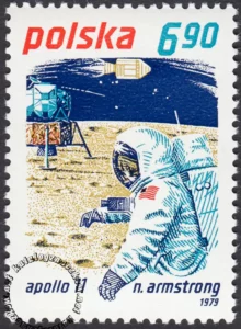 Badanie kosmosu znaczek numer 2515