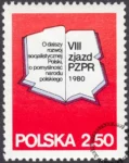 VIII Zjazd PZPR znaczek numer 2525