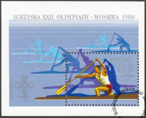 XIII ZIO w Lake Placid i XXII IO w Moskwie blok numer 67