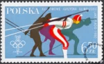 XIII ZIO w Lake Placid i XXII IO w Moskwie znaczek numer 2528