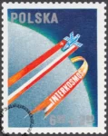 Międzynarodowa współpraca naukowo-techniczna Interkosmos znaczek numer 2532