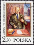 110 rocznica urodzin W. I. Lenina znaczek numer 2534