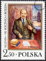 110 rocznica urodzin W. I. Lenina znaczek numer 2534