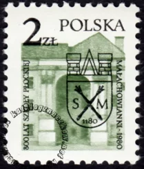 800 lecie Szkoły Płockiej - Małachowice znaczek numer 2544