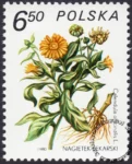 Rośliny lecznicze znaczek numer 2562