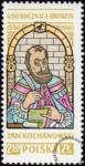 450 rocznica urodzin Jana Kochanowskiego znaczek numer 2564