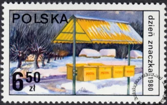 Dzień Znaczka - postęp pocztowy znaczek numer 2570