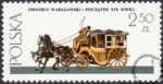 Warszawskie pojazdy konne znaczek numer 2574