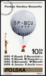 Sport balonowy znaczek numer 2587