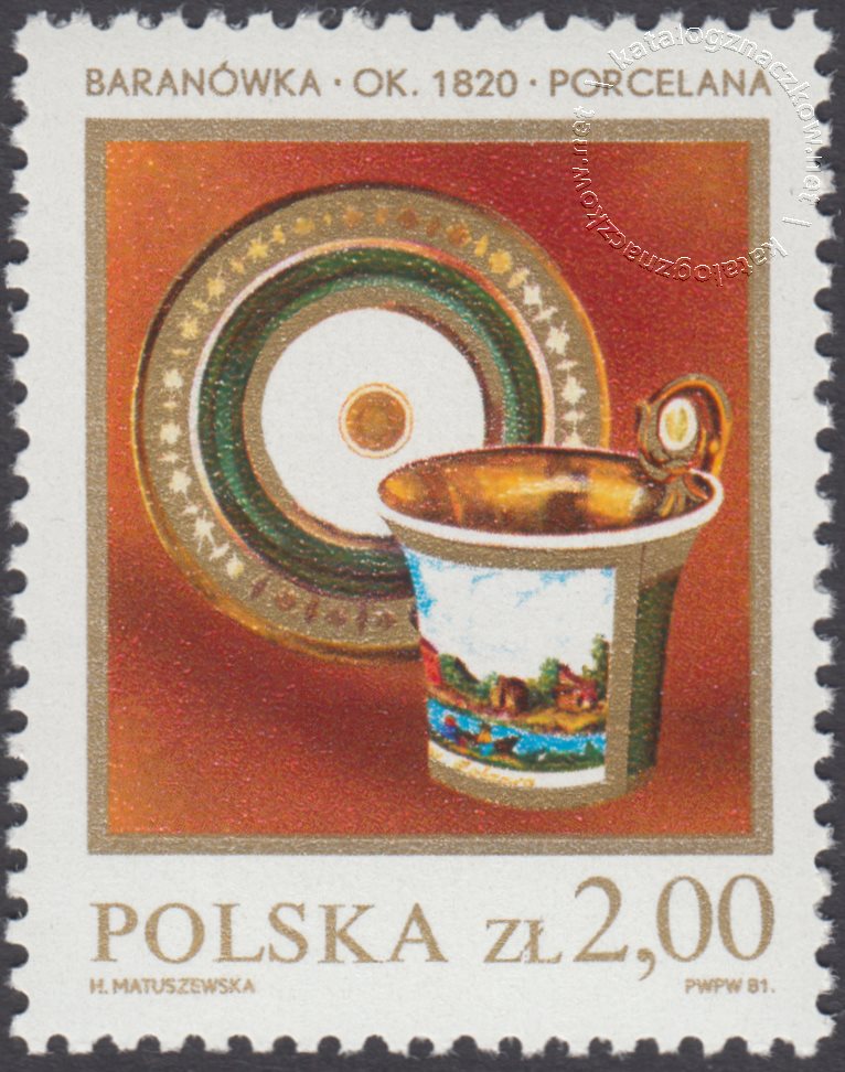Polska ceramika szlachetna znaczek nr 2597