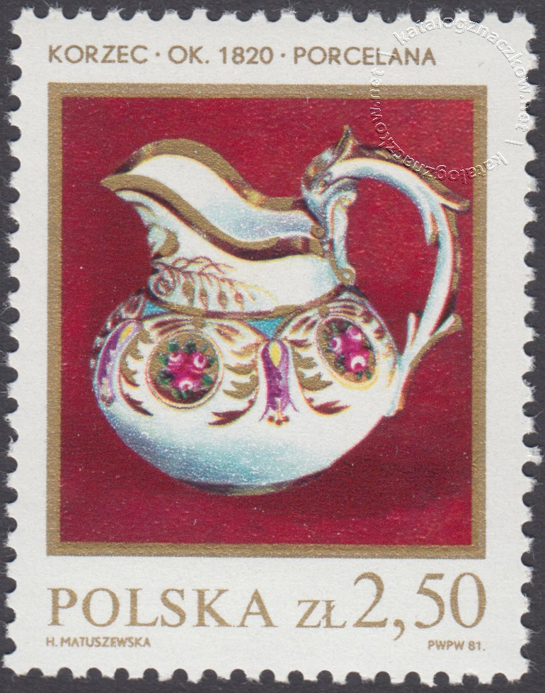 Polska ceramika szlachetna znaczek nr 2598