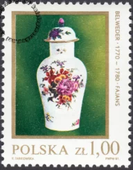 Polska ceramika szlachetna znaczek numer 2596