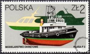 Sport modelarski znaczek numer 2615
