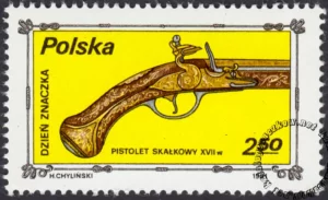 Dzień znaczka - stara broń znaczek numer 2621