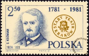 200 lat Starego Teatru w Krakowie znaczek numer 2630