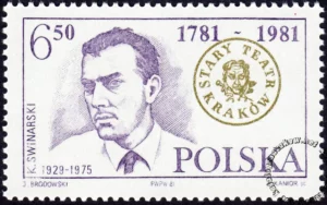 200 lat Starego Teatru w Krakowie znaczek numer 2631