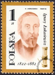 100 rocznica śmierci Ignacego Łukaszewicza znaczek numer 2651
