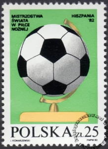 Mistrzostwa Świata w piłce nożnej w Hiszpanii znaczek numer 2664