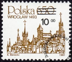 Wydanie przedrukowane znaczek numer 2669