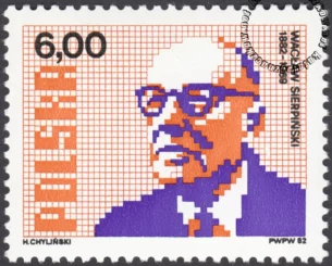 Matematycy polscy znaczek numer 2689