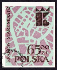 Odnowa zabytków Krakowa znaczek numer 2695