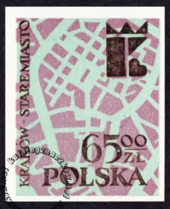 Odnowa zabytków Krakowa znaczek numer 2695