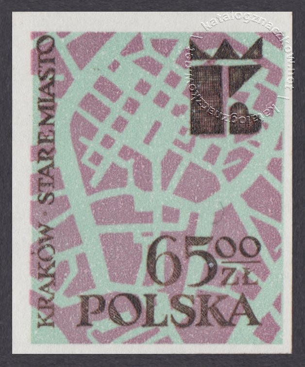 Odnowa zabytków Krakowa znaczek nr 2695