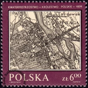 Pomniki polskiej kartografii znaczek numer 2697