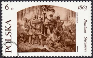 120 rocznica Powstania Styczniowego znaczek numer 2700