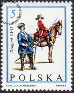 Wojsko Jana III Sobieskiego znaczek numer 2722