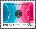Rok Telekomunikacji znaczek numer 2739