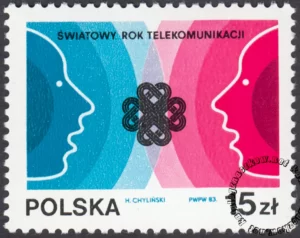 Rok Telekomunikacji znaczek numer 2739