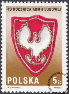 Kobiece stroje ludowe znaczek numer 2749