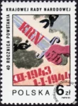 40 rocznica powstania AL i KRN znaczek numer 2750