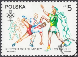 XIV ZIOl w Sarajewie i XXIII IOl w Los Angeles znaczek numer 2765